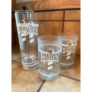 Marvy Disinfectant & Germicide Mar-V-Cide Barbershop Jars, #3, #7 & two #6